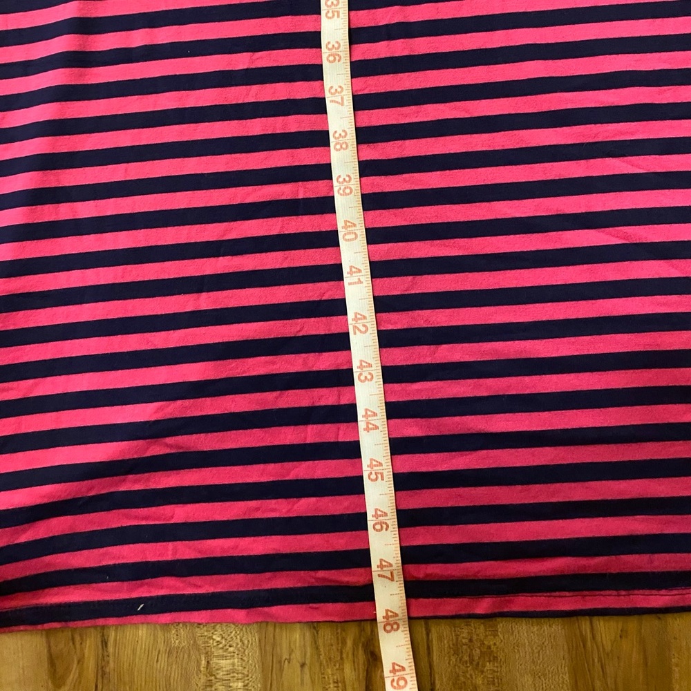 Striped Pink and Black Maxi Dress - Picture 8 of 8